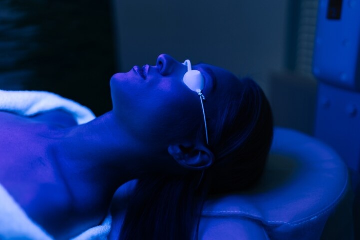 Blue light therapy